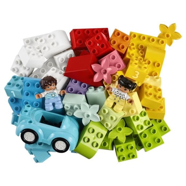 LEGO® 10913 DUPLO Classic Byggsatsen Brick Box med förvaring, pedagogisk leksak för spädbarn från 1 år och uppåt