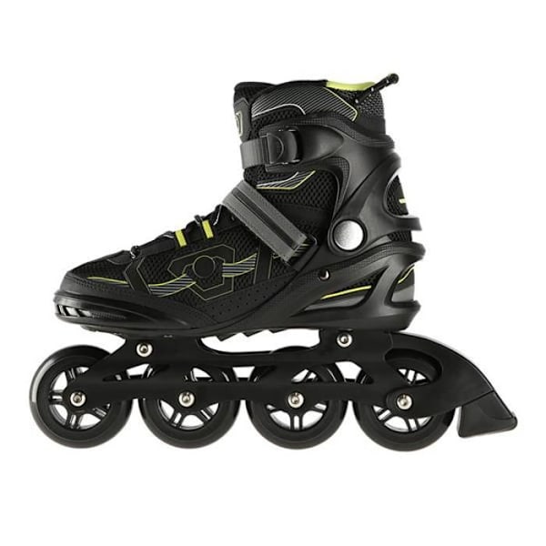 NA9157 SVART OCH GULT STORLEK Rollerblades extrem 40 NILS SVART OCH GULT STORLEK 40