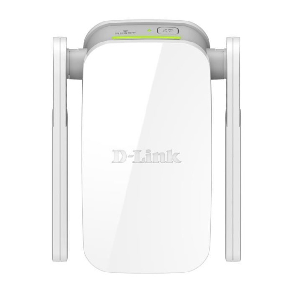 D-LINK Repeater WiFi- DAP-1610 AC1200 - Dubbelband med integrerat uttag - Kompakt vägguttag