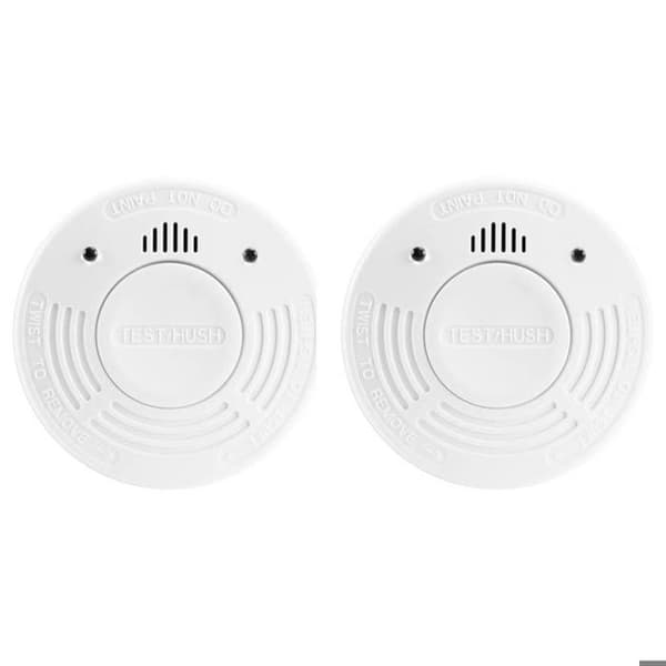 Alecto SD1010 2X - Rökdetektor med 10 års batteritid, 2-pack Vit