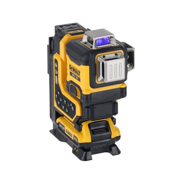 Multilinje laser nivå 3 x 360° med grønn stråle og fjernkontroll - Leveres i T-STAK eske - DEWALT - DCLE34035D1-QW