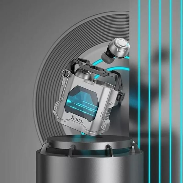 Bluetooth-hörlurar - HOCO - TWS EW33 - HiFi - Lång Batteritid - Stabil Anslutning Grå
