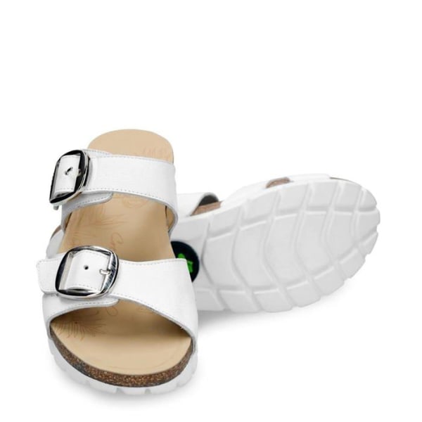 Sandal - Panama jack barfota - Shirley B4 - Platta sandaler för kvinnor Vit 38