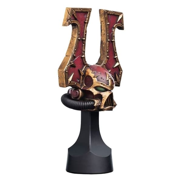 Weta Workshop - Warhammer 40k - Replik 1/4 Khorne Berzerker Hjälm 20 cm