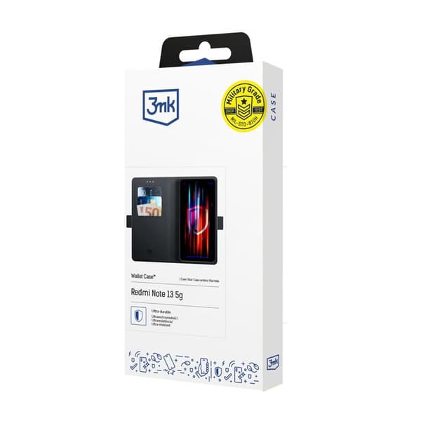 3MK plånboksfodral för Redmi Note 13 5G