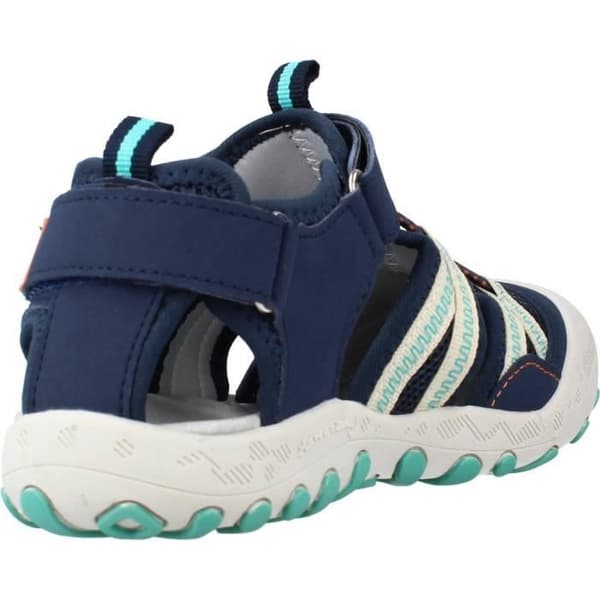 Barnsandal - Gioseppo 95664 Blå - Textil - Gummisula Blå 27