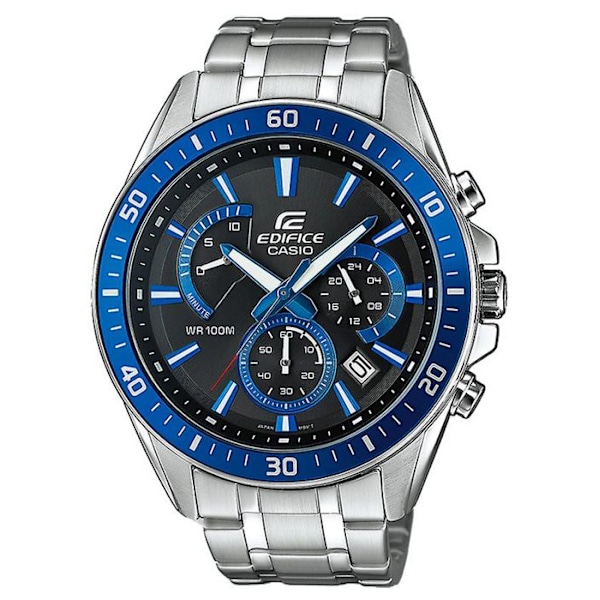 Klocka - CASIO - Edifice EFR-552D-1A2VUEF - Kvarts - Stål - Vattentät 10 ATM