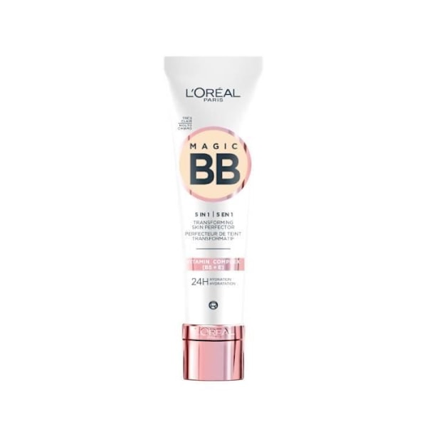 L'Oréal Paris Magic BB Cream 5-i-1 01 Mycket klar 30ml Väldigt klart