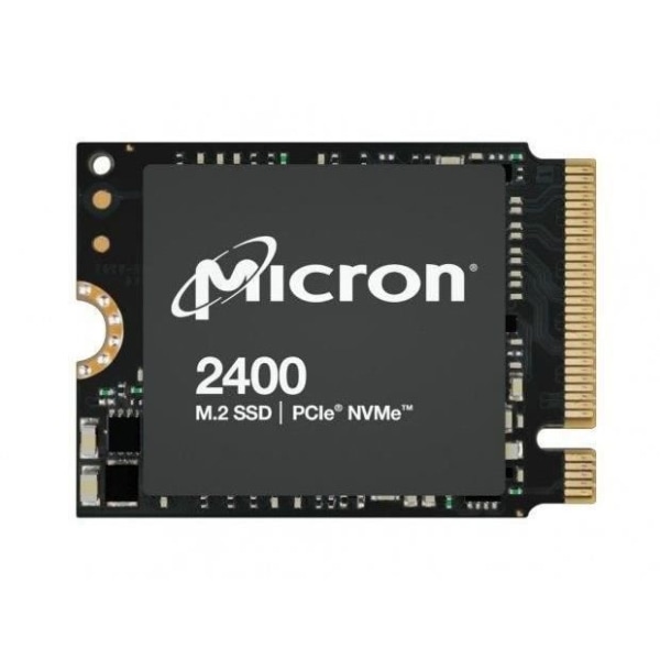 Micron SSD-enhet 2400 2TB NVMe M.2 22x30mm - 0649528935113