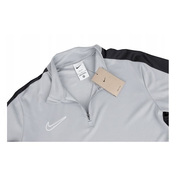 Sweatshirt - NIKE - Academy 23 SS Drill - Grå - Korta ärmar - Hög krage Grå jag