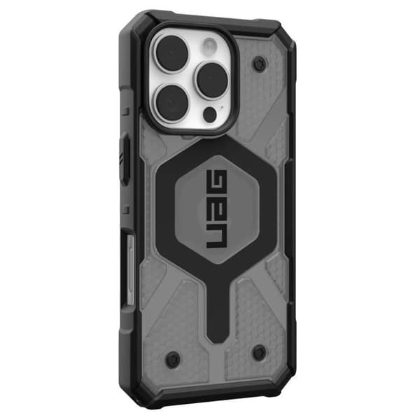 Skydd för iPhone 16 Pro Max - UAG - Pathfinder Clear - Grå - MagSafe - Elegant Aska