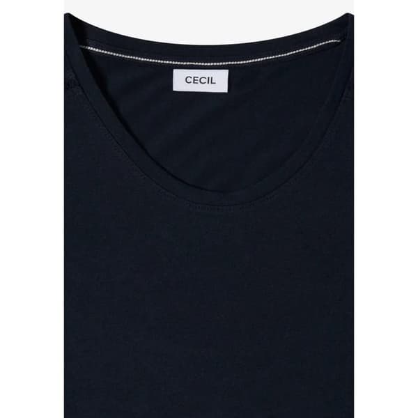 T-shirt dam Cecil Shoulder - universell blå universell blå S