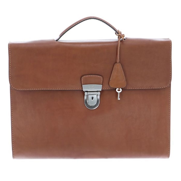 Mallette - PICARD - Toscana kontorsväska - Läder av nöt - Brun - 37,5 x 27 x 6 cm kastanj