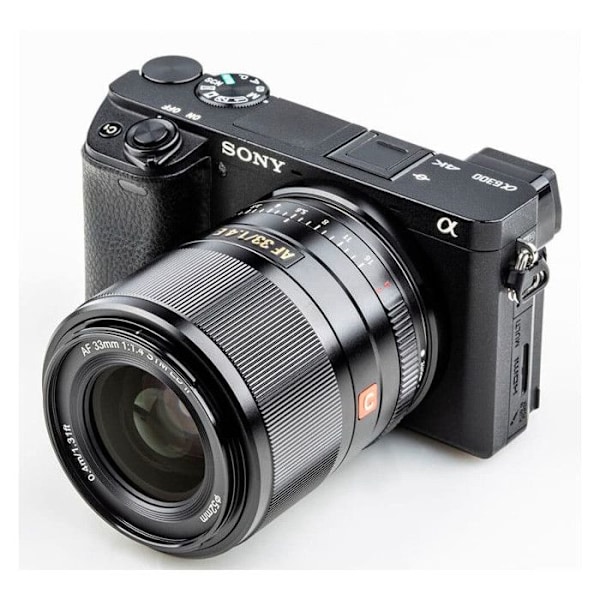 Viltrox för hybrid fast brännvidd e-33 f1.4 af Sony E-mount APS-C