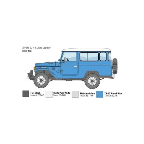 Modellbil Modell Lastbil Toyota Bj44 Land Cruiser - ITALERI