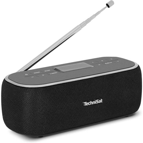 Portabel Bluetooth-högtalare - TechniSat - VIOLA BT 1 - DAB FM - 6W - Uppladdningsbart batteri 9h noirgrå