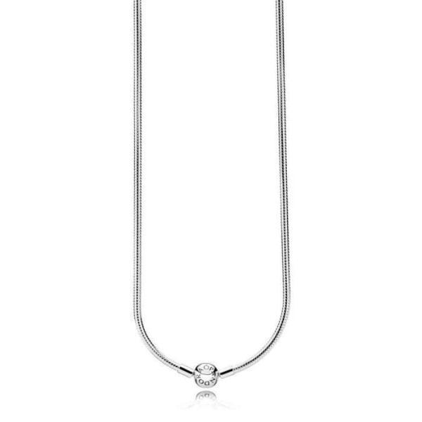 Pandora Silver Kort Halsband för kvinnor - 590742HV45