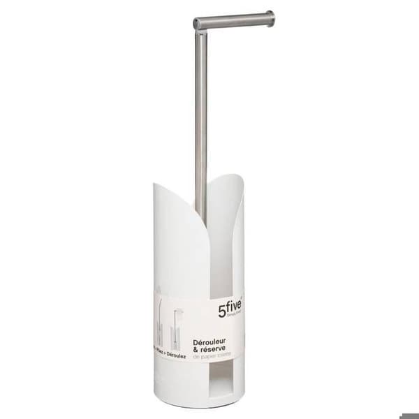 Flexibel metallrulle "Colorama" vit - 5five Vit