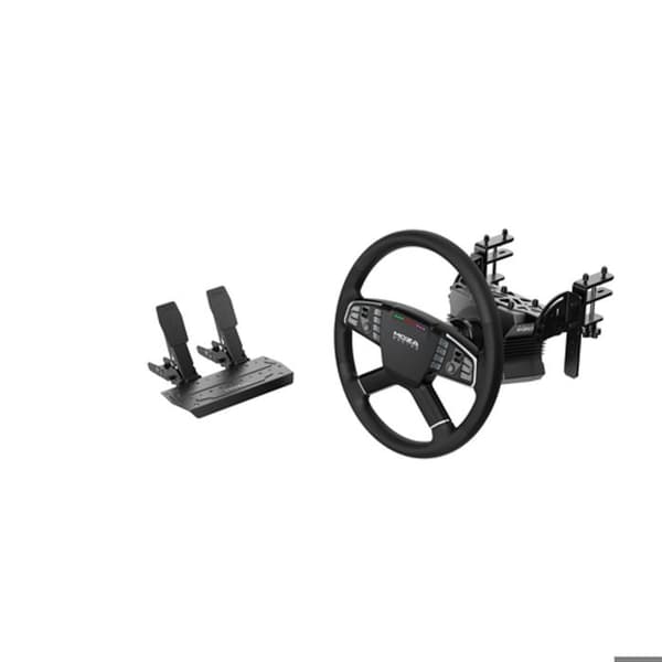 Spelperiferi - MOZA Racing - Trucking Bundle - Trådbunden ratt - Force Feedback - Svart
