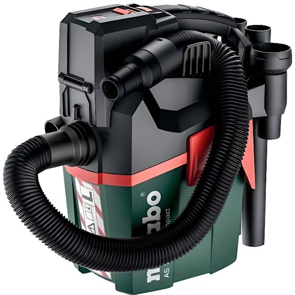 METABO AS 18 L PC Compact Dammsugare - Pick+Mix - 18V - 1000W - 6L påse - Gul