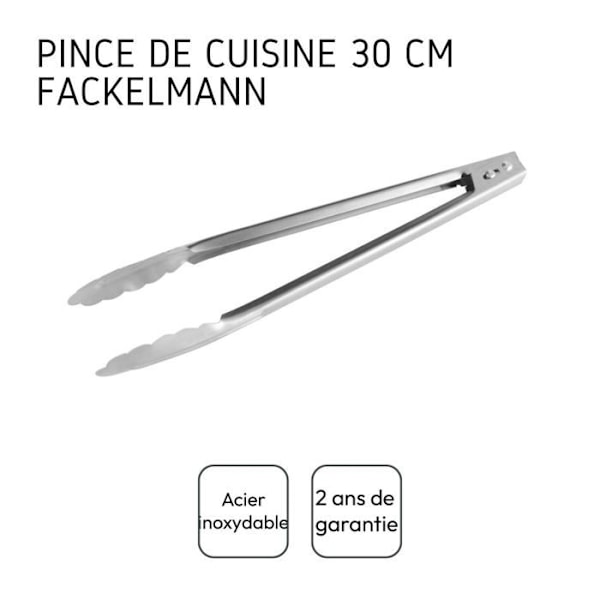 Rostfri multifunktionstång 30 cm Fackelmann ref. 41122 Grå
