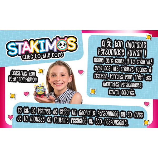 Stakimos - Drömmar i Stort - Multipack med 3 figurer mångfärgad