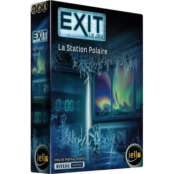 EXIT: The Game - The Polar Station - Brädspel - Escape Games - IELLO Flerfärgad