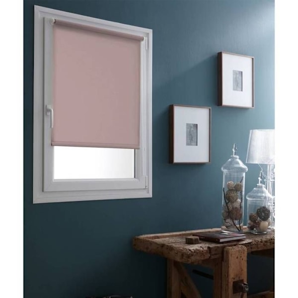 MADECOSTORE Förvaringslösning Easy Tamisant Utan Borrning - Rosa - L46 x H170cm Rosa