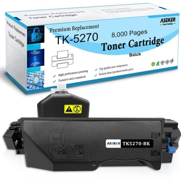 Toner - Aseker toneruppsamlare - TK5270-BK