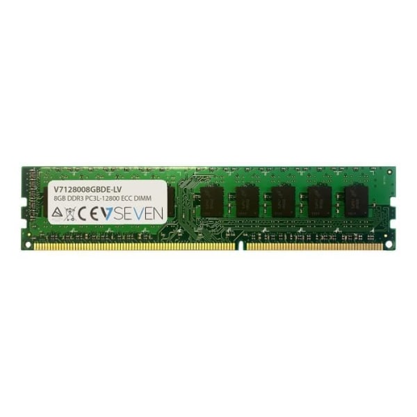 V7 RAM-modul - 8 GB (1 x 8 GB) - DDR3-1600/PC3L-12800 DDR3 SDRAM - CL11 - 1,35 V - Icke-ECC - Obuffrad - 240 nålar