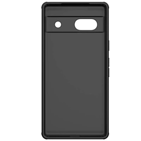 Coque för Google Pixel 7a - Nillkin Super Frosted Shield Pro - Svart svart