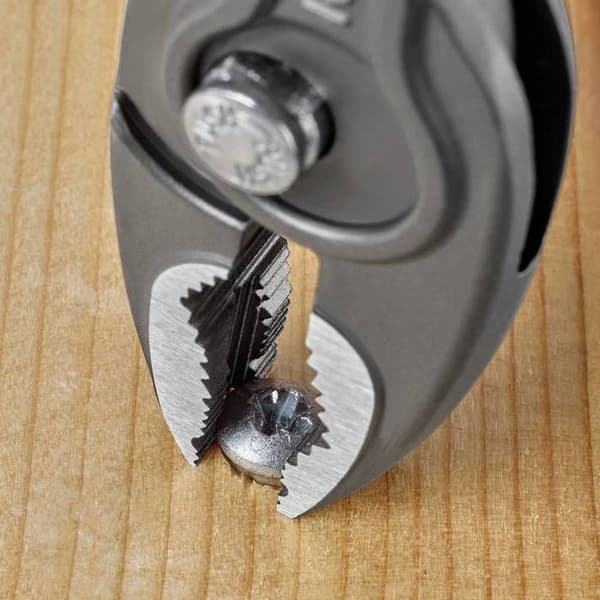 Framgreppstång - KNIPEX - 82 02 150 TwinGrip - 150 mm - fram- och sidogrepp - fin avfasad spets