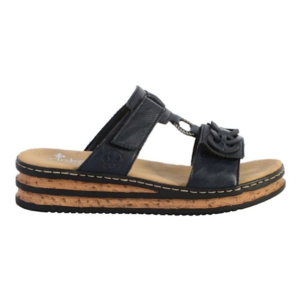 Sandaler - RIEKER - Gurgaon - Dam - Svart - Rem - Klackade Svart 41