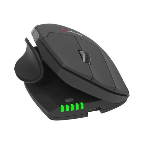 Contour Unimouse vänsterhänt infraröd mus 7-knapps USB trådbunden skiffer