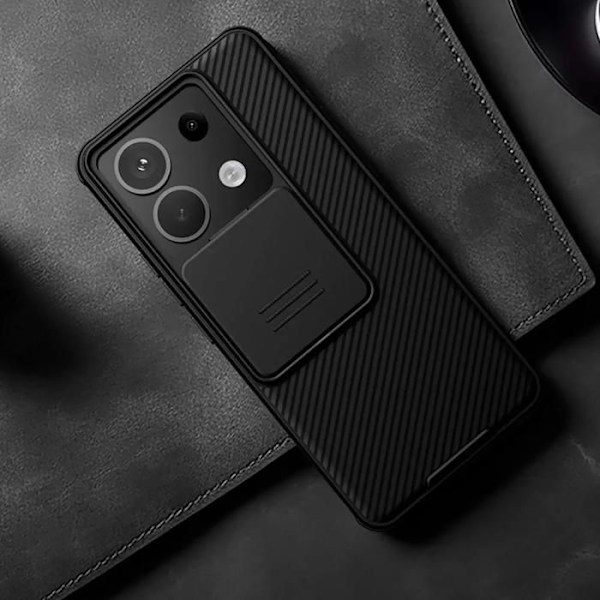 Coque - Nillkin - CamShield Pro - Stötsäker - Repellering - Glidande objektivlock