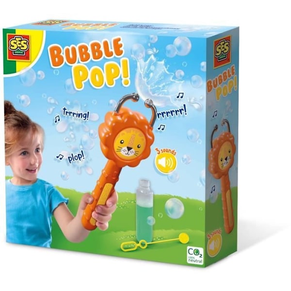SES CREATIVE - Bubbelknäckare! - Lejon Flerfärgad