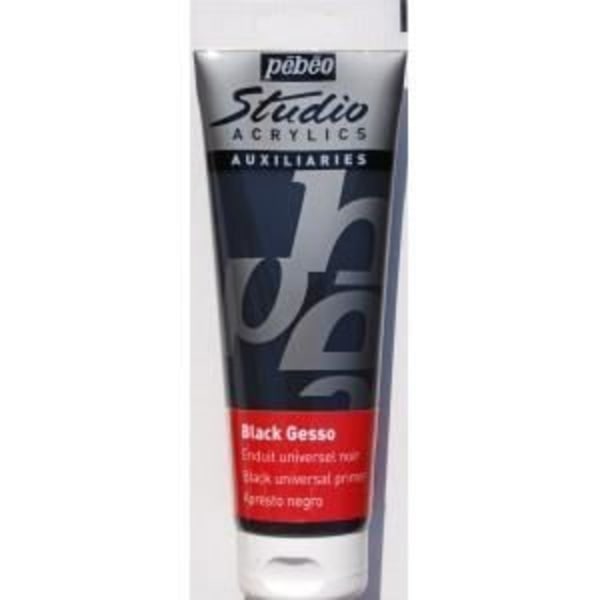 Pebeo Black Gesso - 250 ml - Gesso Studio