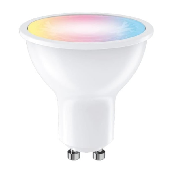 Ansluten LED-lampa GU10 Spot 5W Färg och ljusstyrka variation - KG50SRVBCCT - KOZII