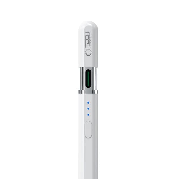 Magnetisk stylus för iPad - Digital penna Pen 3 - vit