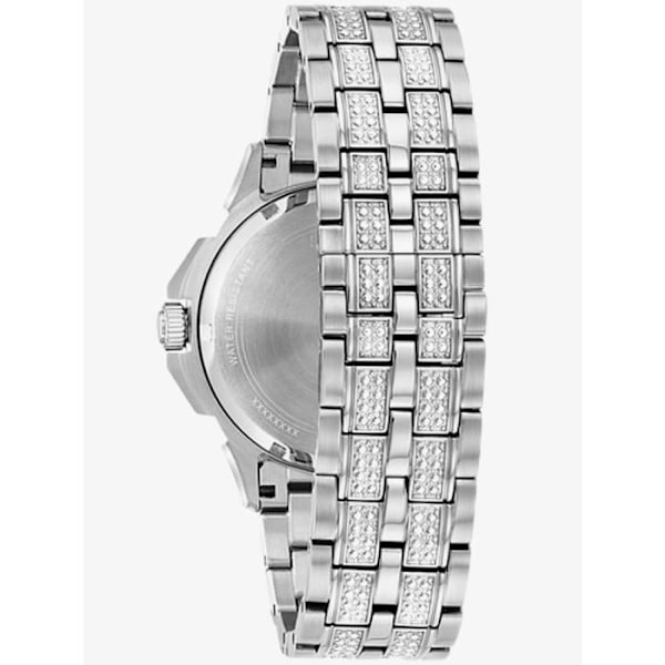 Herrklocka BULOVA 96C134 - Kvarts - Multitavlor - Silverarmband i rostfritt stål Pengar