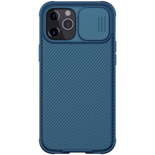 Telefonfodral - NILLKIN - CamShield Pro - Blå - Semi-hård - Förstärkt skydd Blå