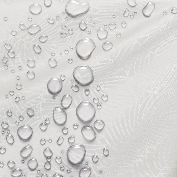 Bordduk - Gaia - Krämig - Pressad växt - 140x320 cm Krämig