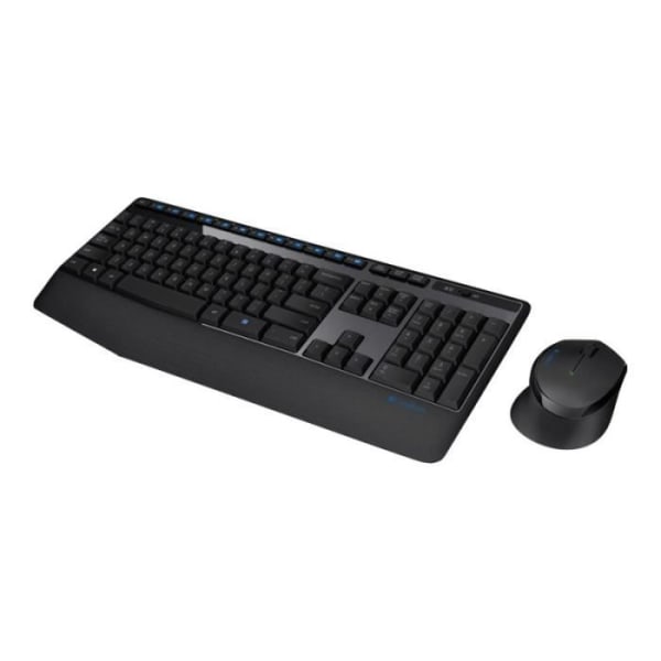 LOGITECH MK345 Tangentbord och mus - RF trådlöst USB-tangentbord - Trådlös USB optisk mus - RF - 1000 dpi - 3 knapp(ar)