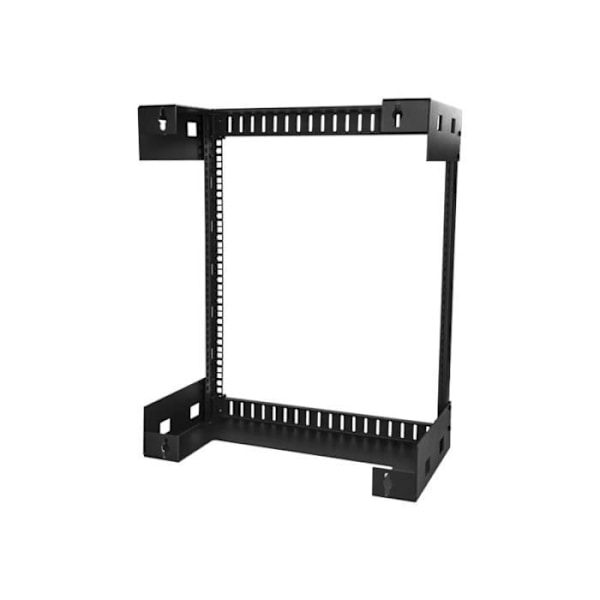 STARTECH 12U väggmonterad serverrack - nätverksskåp med öppen ram - väggmonterad rackmontering - 12U rack - 30 cm djup