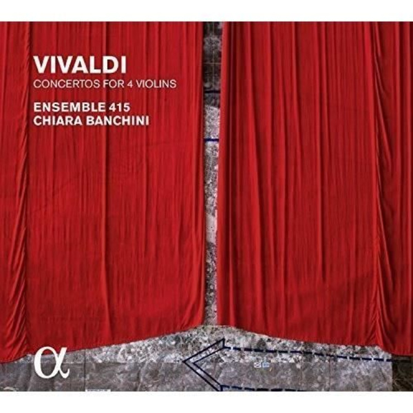 Vivaldi / Chiara Banchini / Ensemble 415 - Konserter för 4 violiner [COMPACT DISCS]