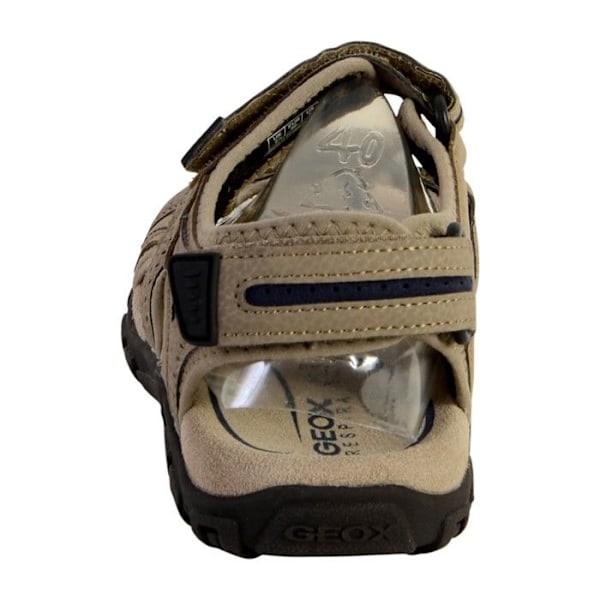 Sandaler - GEOX - Strada - Sandbrun - Ventilerande - Kardborreband Beige 43