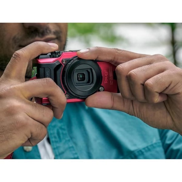 Objektivskydd - OM SYSTEM - LB-T01 - För Olympus Tough TG-5, TG-6, TG-7 - Svart - Klickmekanism