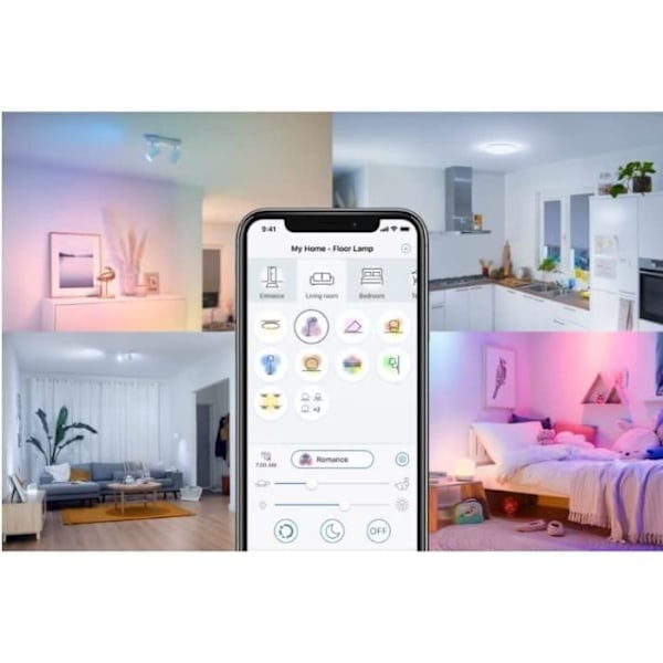 WiZ Arca färg Wi-Fi taklampa, 22W, Vit