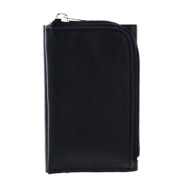 PIQUADRO Black Square kreditkortsfodral med RFID - Svart - Läder - 6,5 x 10 x 2,5 cm Svart