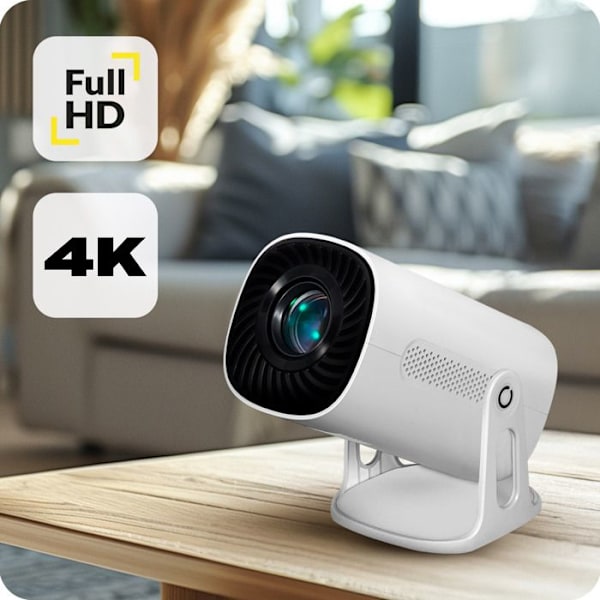 Videoprojektor OVERMAX Multipic VEER - 4K - 200’’ - 2000 Lumen - Högtalare - Bärbar